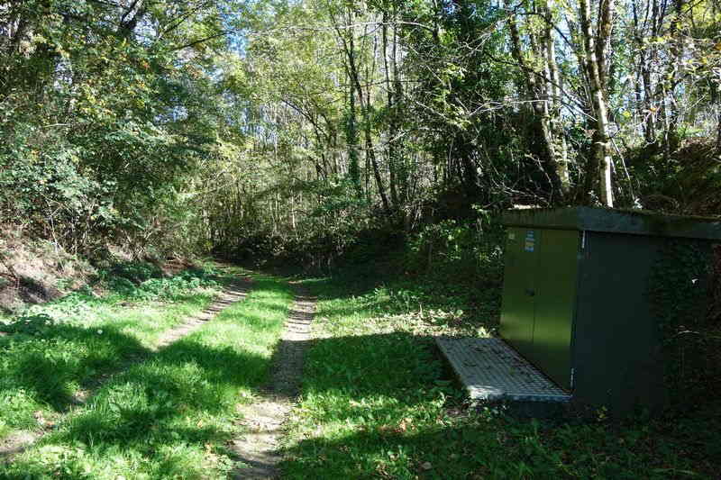 de la gare de Lacaze à l'arrêt de la Combalié