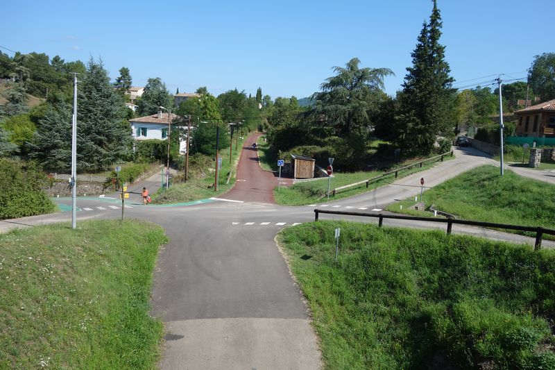 De la gare de Gagnières à la gare de Saint-Paul-le-Jeune