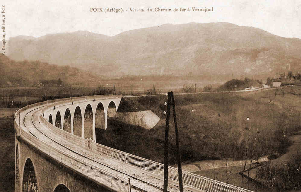De la gare de Foix à la gare de Baulou-Ariège