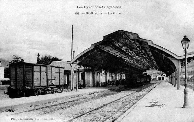 marquise de la gare de Saint-Girons
