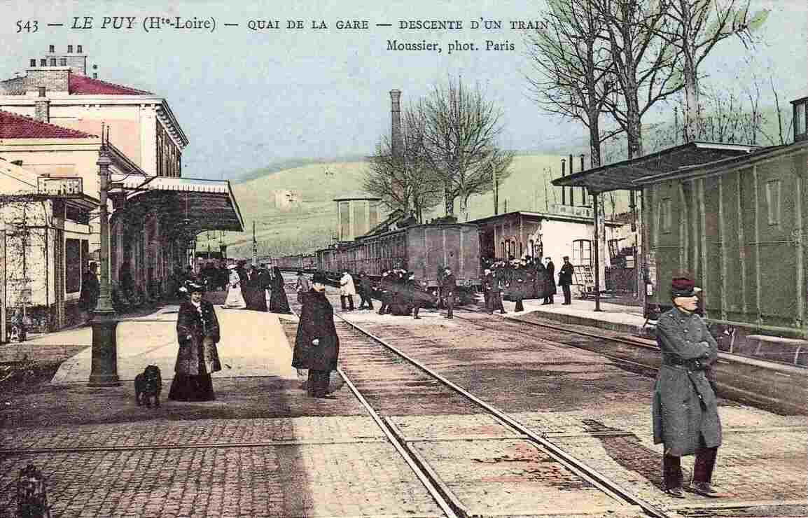 de la gare du Puy à la gare de Brives-Charensac