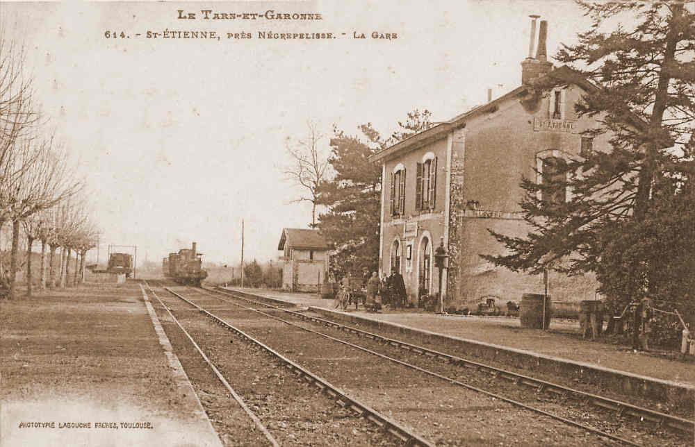 De la gare de Saint-Etienne à la gare de Montauban-Villenouvelle