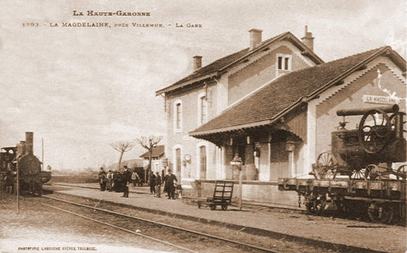 De la gare de Bessières à la gare de La magdelaine