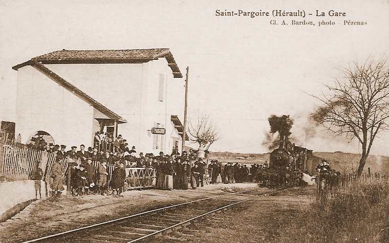 De la gare de Saint-Pargoire à la gare de Campagnan