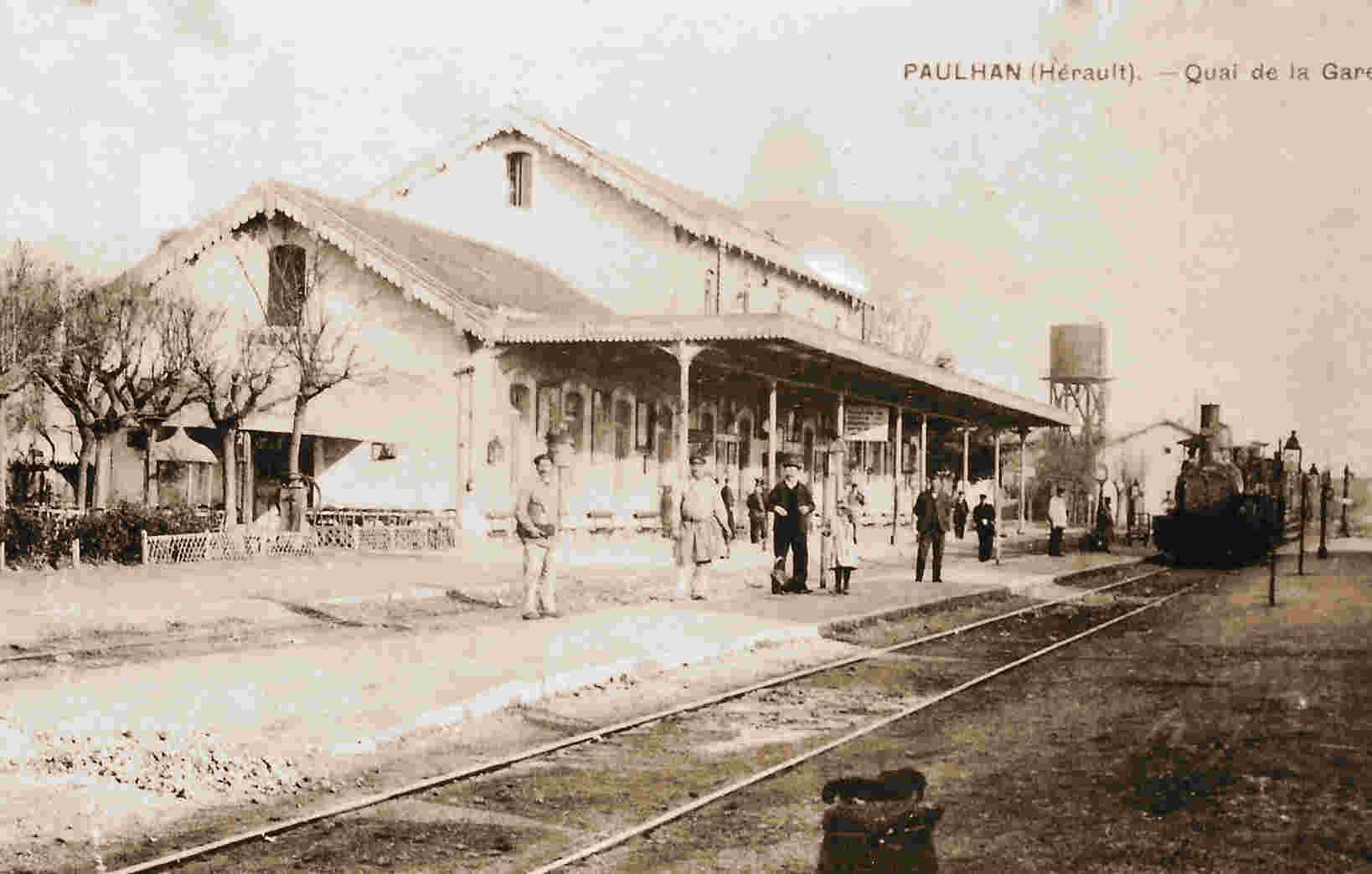 De la gare de Campagnan à la gare de Paulhan