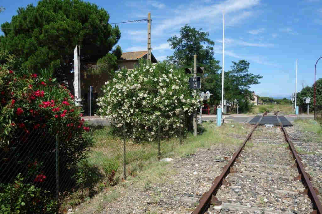 De la halte de Moussan à la gare de Sallèles-d'Aude