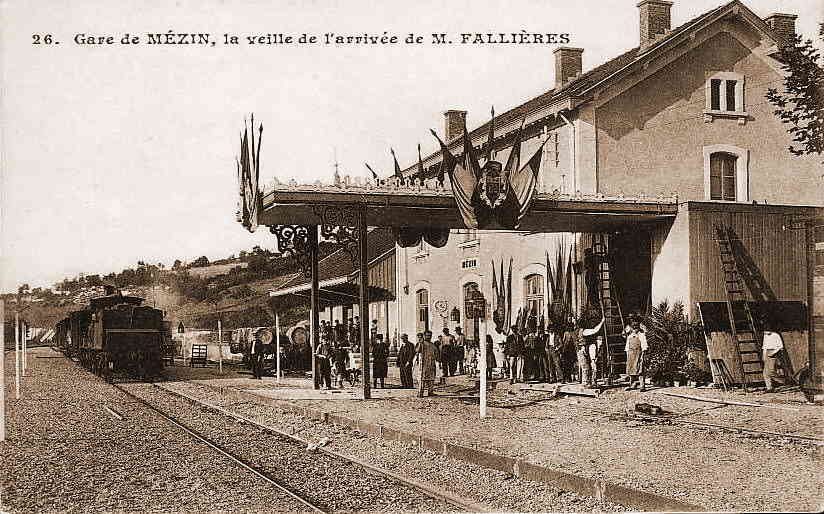 Gare de Mézin