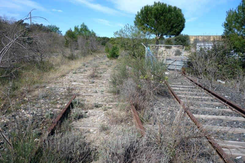 Ancienne voie ferrée Nîmes - Calveirac