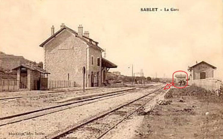 de la station de Violès à la gare de Sablet