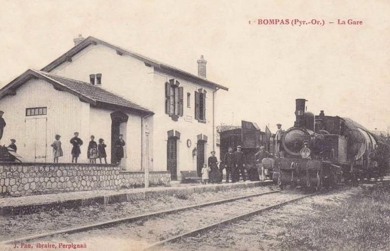 De la gare de Perpignan-Vernet à la gare de Bompas
