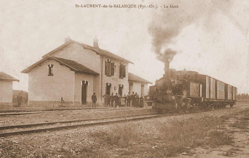 De la gare de Saint-Hippolyte à la gare de Saint-Laurent-de-la-Salanque