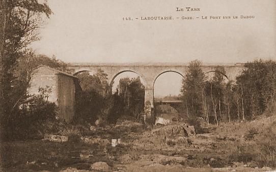 De la halte de Françoumas à la gare de Laboutarié