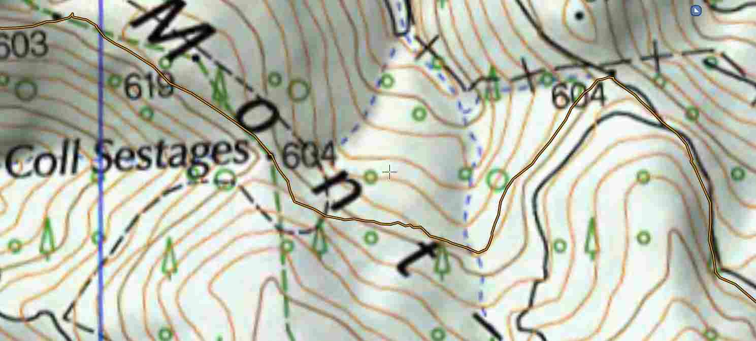 Coll Sestages - ES-GI- 592 mètres