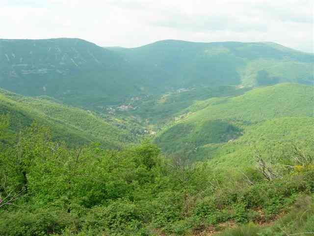 Chemin du Col de Mouzoules Panorama