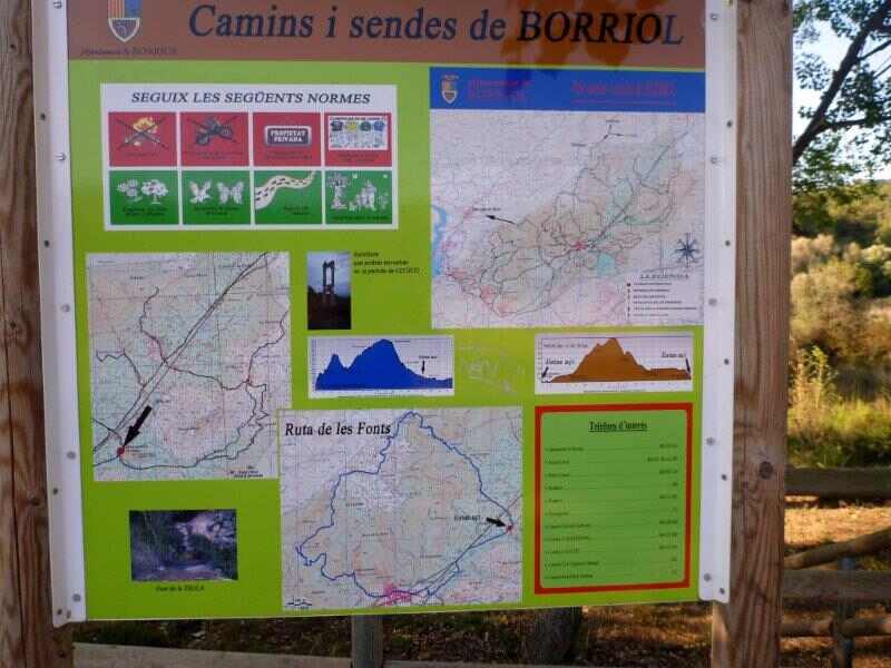 Borriol En direction du Coll del Mancebo