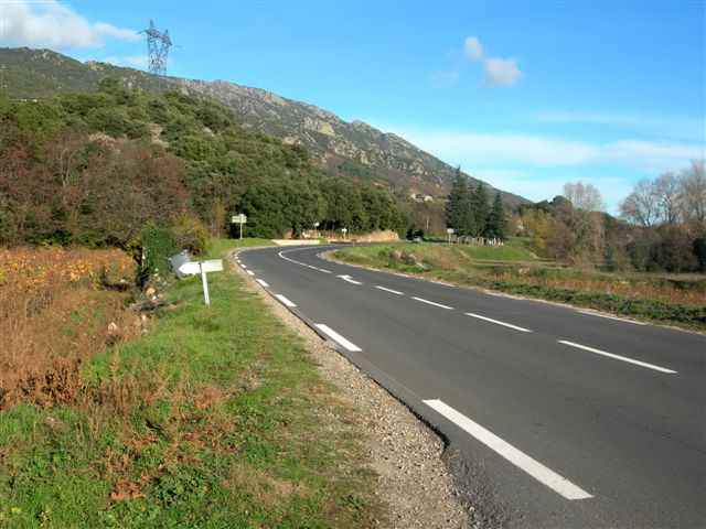 Route Olargues Bédarieux