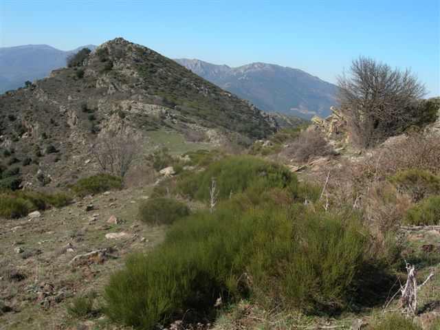 Au-dessus du Coll del Teixo