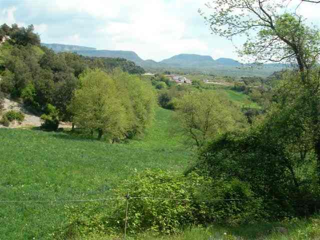 Panorama sur le chemin du Collet dels Cortils