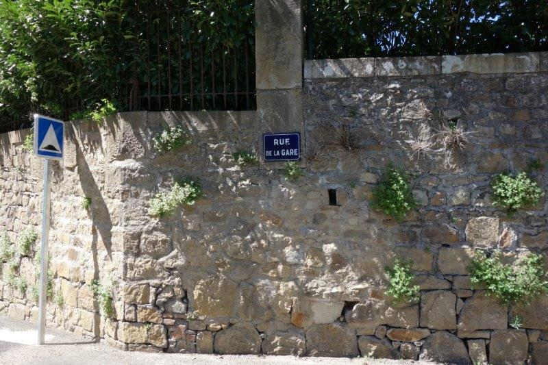 Rue de la gare à Graissessac-Estréchoux