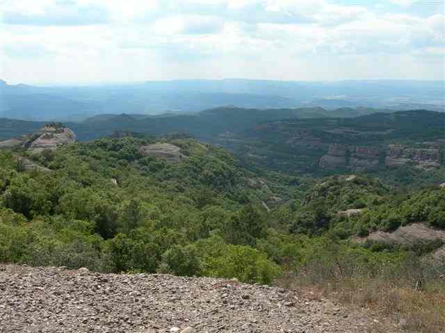 Gorges près du Coll de la Garganta