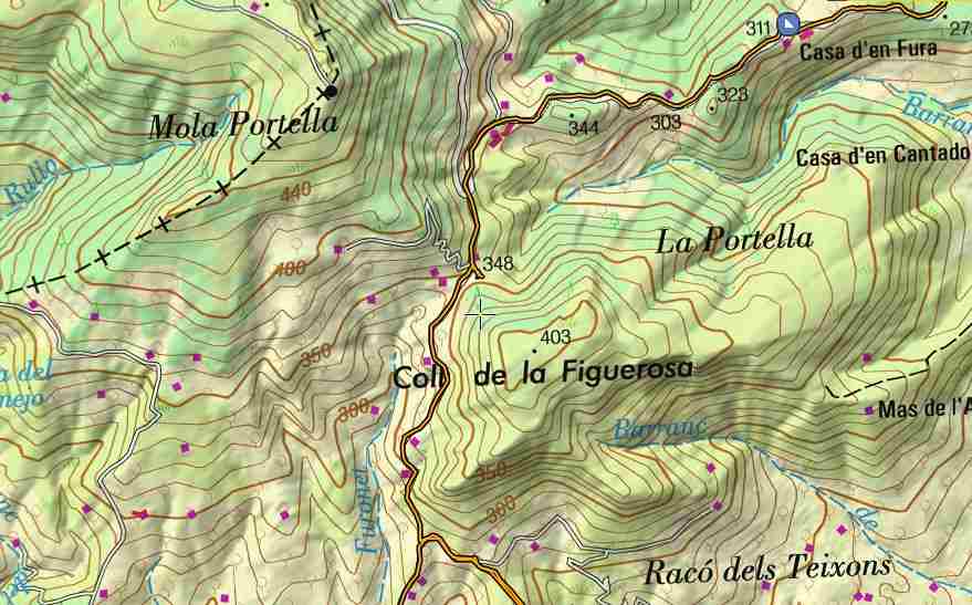 En direction du Coll de la Figuerosa