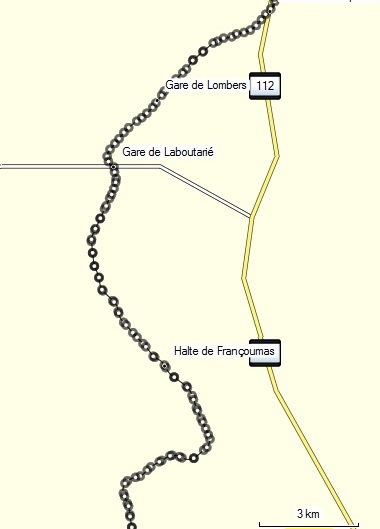 Agrandir l'image Parcours de la Voie Verte entre Castres et Albi