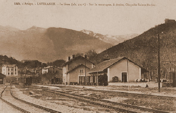 Voie Verte : Le chemin des Filatiers 8 - De la gare de Laroque-d'Olmes à la gare de Lavelanet