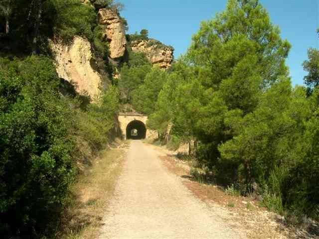 Agrandir l'image Via Verde de la Terra Alta - Tunnel