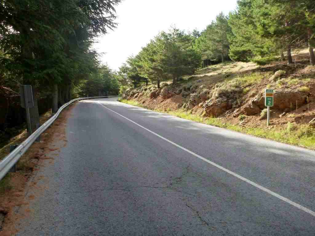 Km 2 A-4025 ancienne route du Pico Veleta