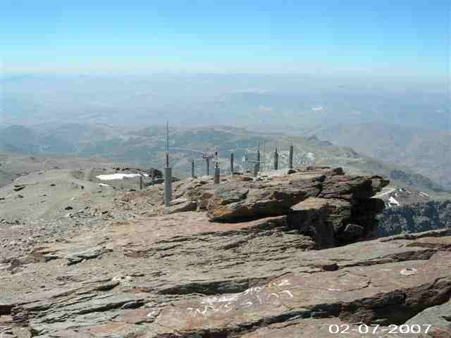 Pico Veleta en VTT 3398 mètres