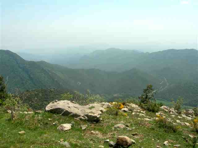 Panorama en direction du Collet del Triadu