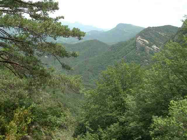 Panorama Randonnée VTT Sant Jaume de Frontanya