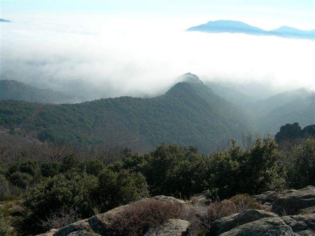 Panorama sur le GR col de Sécadou à Col de Laouzo Negro
