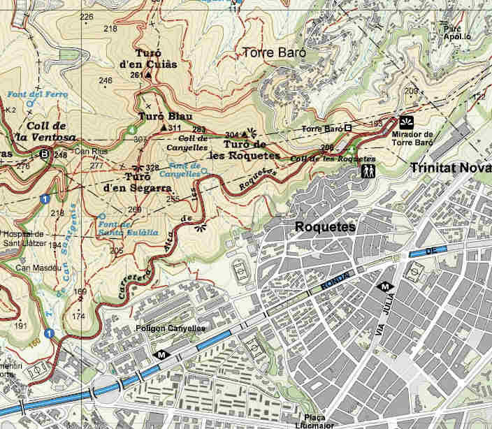 Carte Alpina Coll de les Roquetes