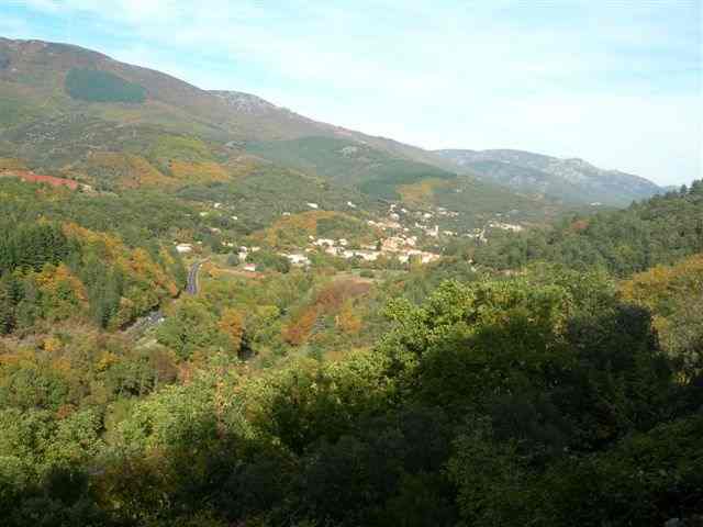 Panorama : La vallée du Jaur
