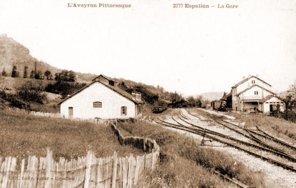 De la gare de Biounac à la gare d'Espalion
