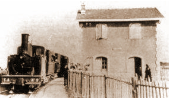 gare des tramways de l'Aude à Caunes-Minervois