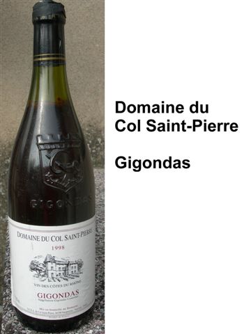 Domaine du Col Saint-Pierre Gigondas